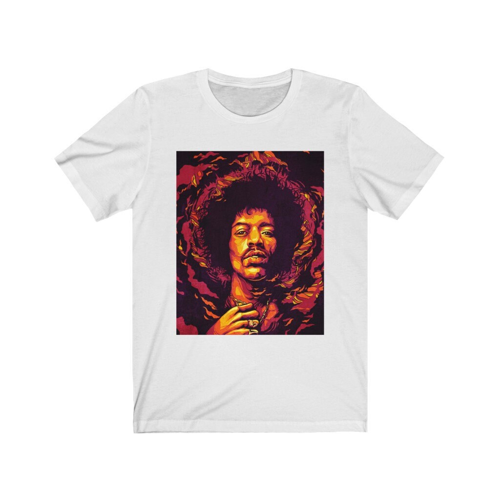 Jimi Hendrix Psychedelic Short Sleeve Tee