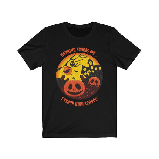 Funny Teacher Halloween Short Sleeve Tee