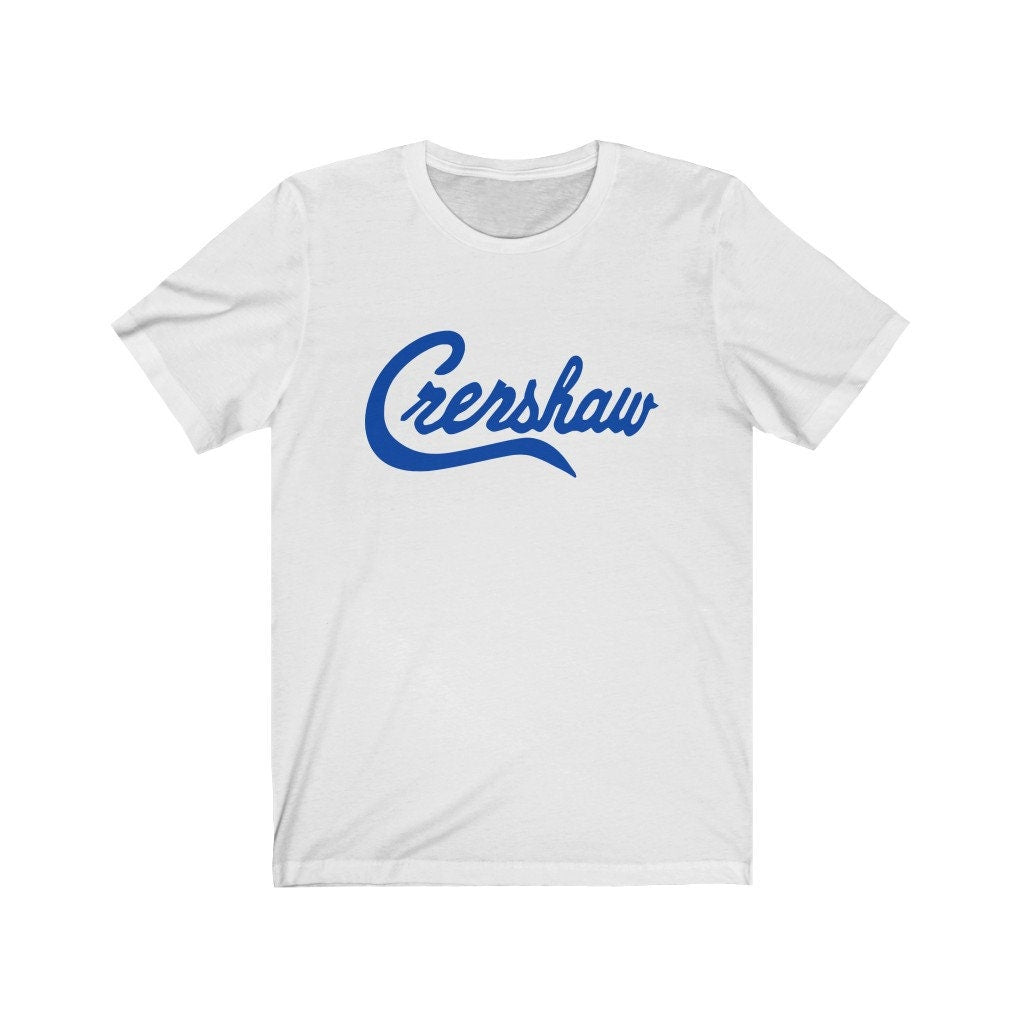 Crenshaw Neon Blue Short Sleeve Tee