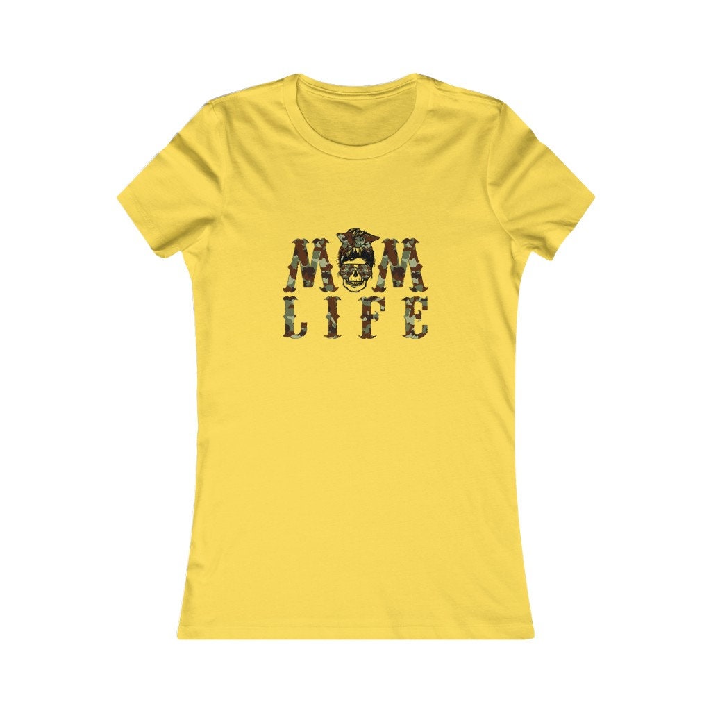 Mom Life Camo Women's Favorite Tee