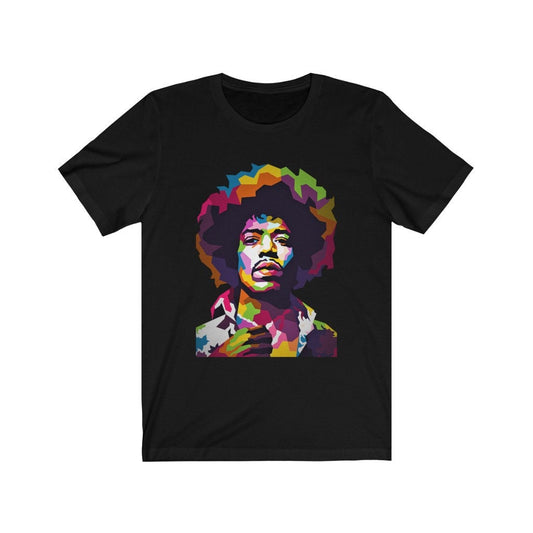 Jimi Hendrix Watercolor Short Sleeve Tee