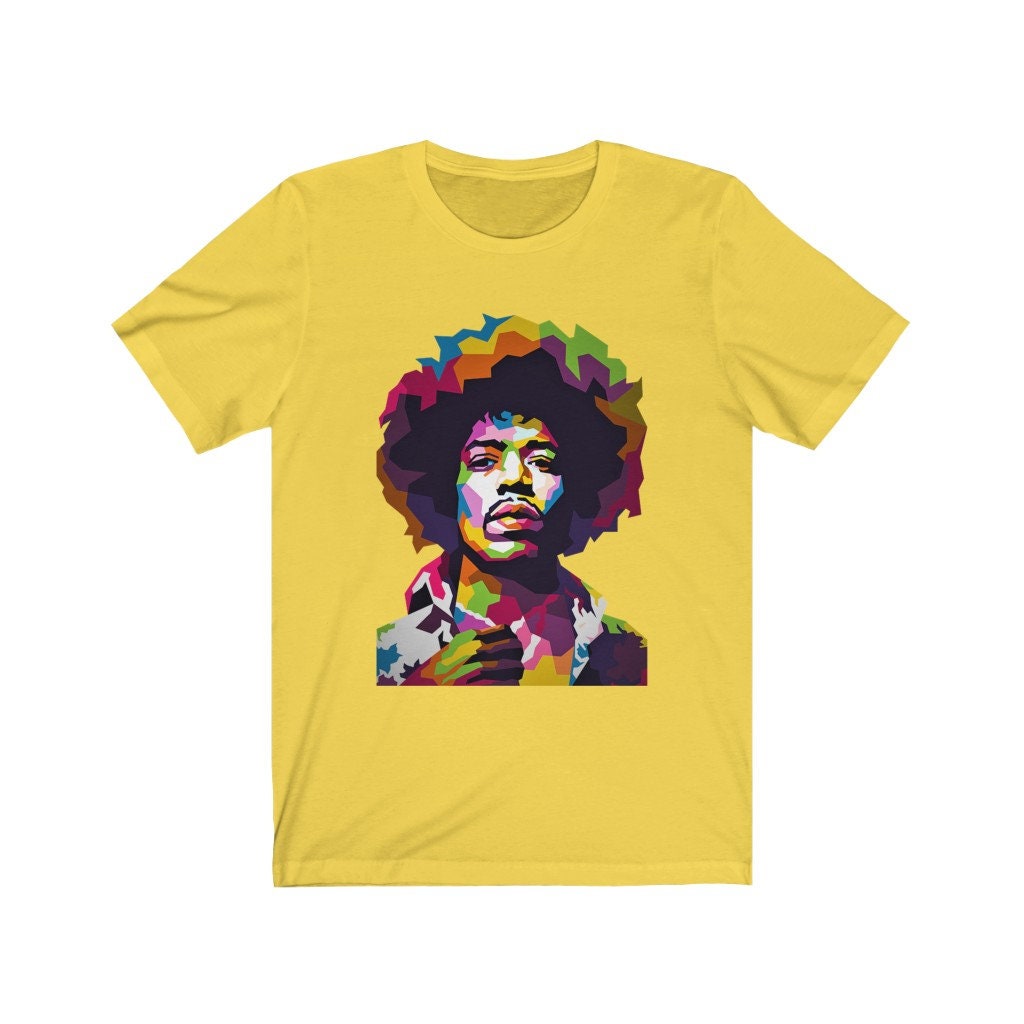 Jimi Hendrix Watercolor Short Sleeve Tee