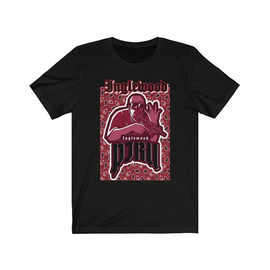 Inglewood piru bandana short sleeve tee