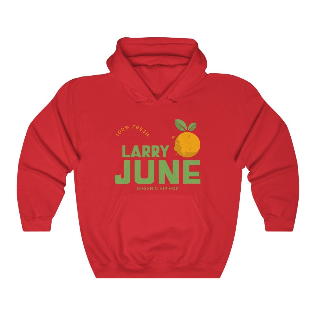 Larry June Organic Hip Hop Heavy Blend Hooded Sweatshirt