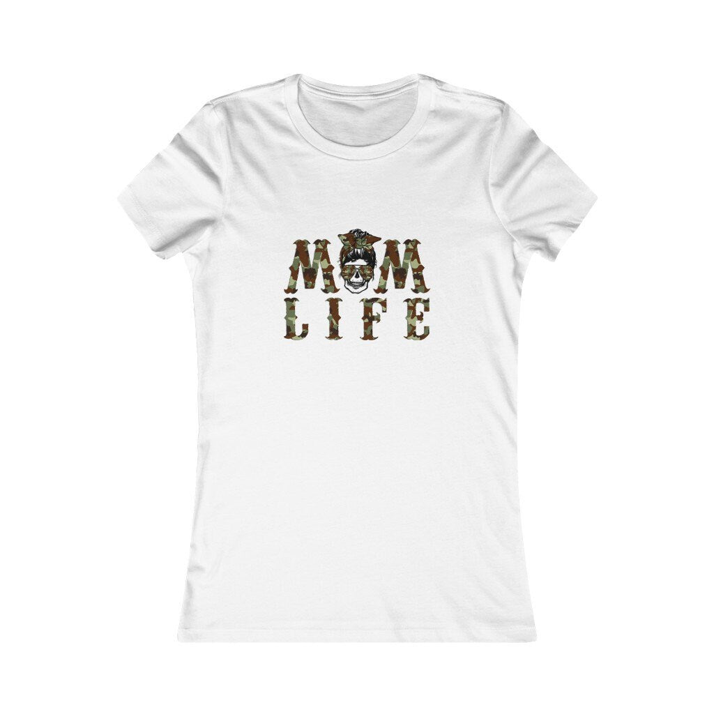 Mom Life Camo Women's Favorite Tee