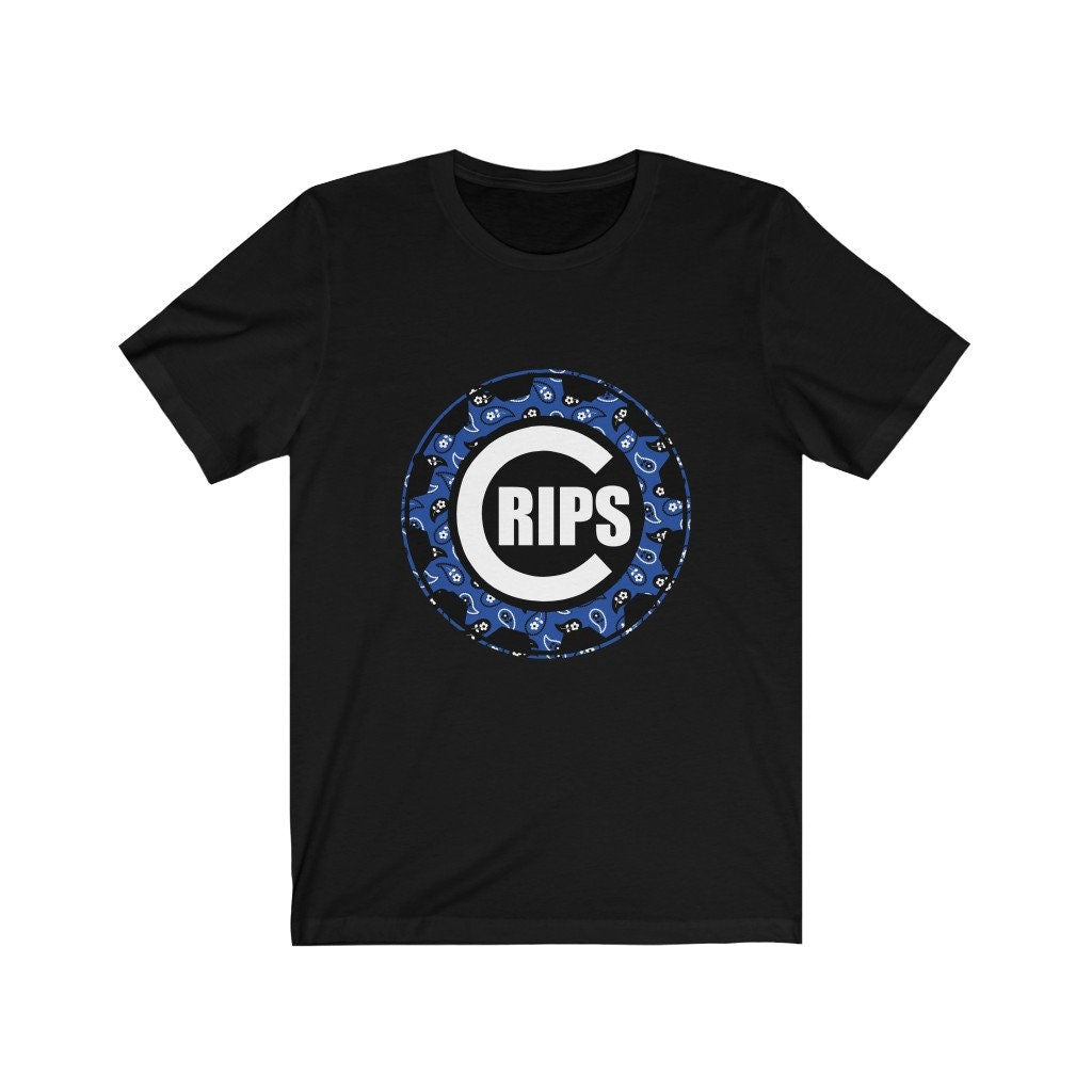 Crips Blue Bandana Short Sleeve Tee