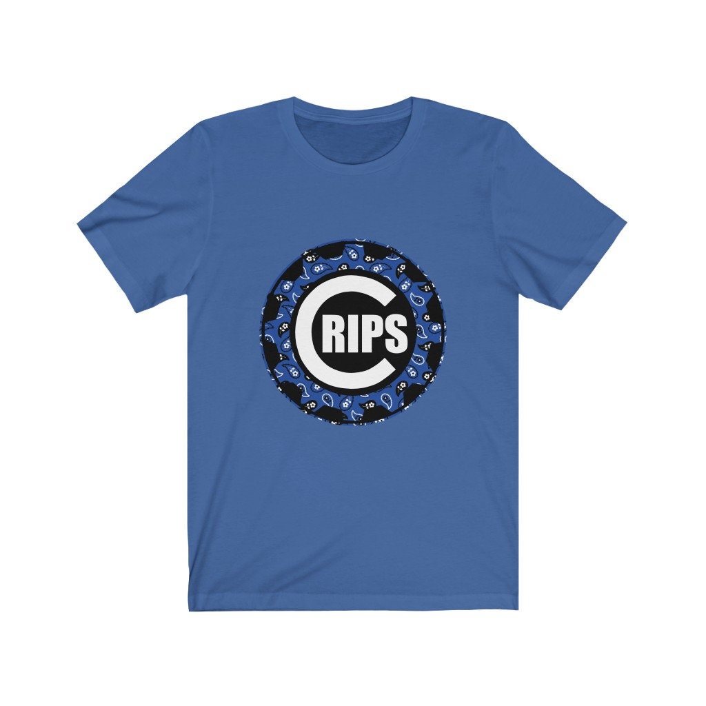 Crips Blue Bandana Short Sleeve Tee