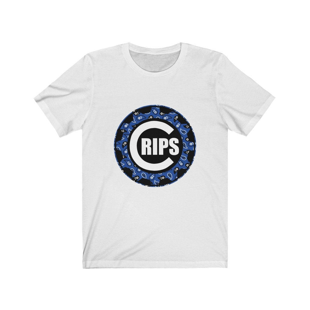 Crips Blue Bandana Short Sleeve Tee