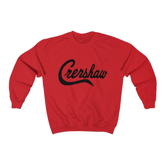 Crenshaw Black Graphic Heavy Blend Crewneck Sweatshirt