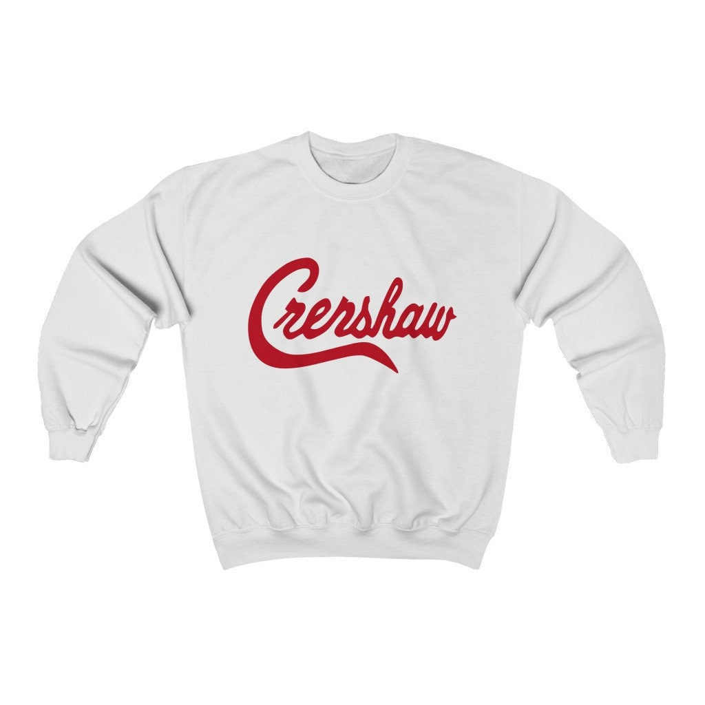 Crenshaw Red Graphic Heavy Blend Crewneck Sweatshirt