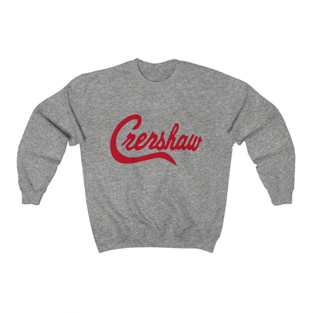 Crenshaw Red Graphic Heavy Blend Crewneck Sweatshirt