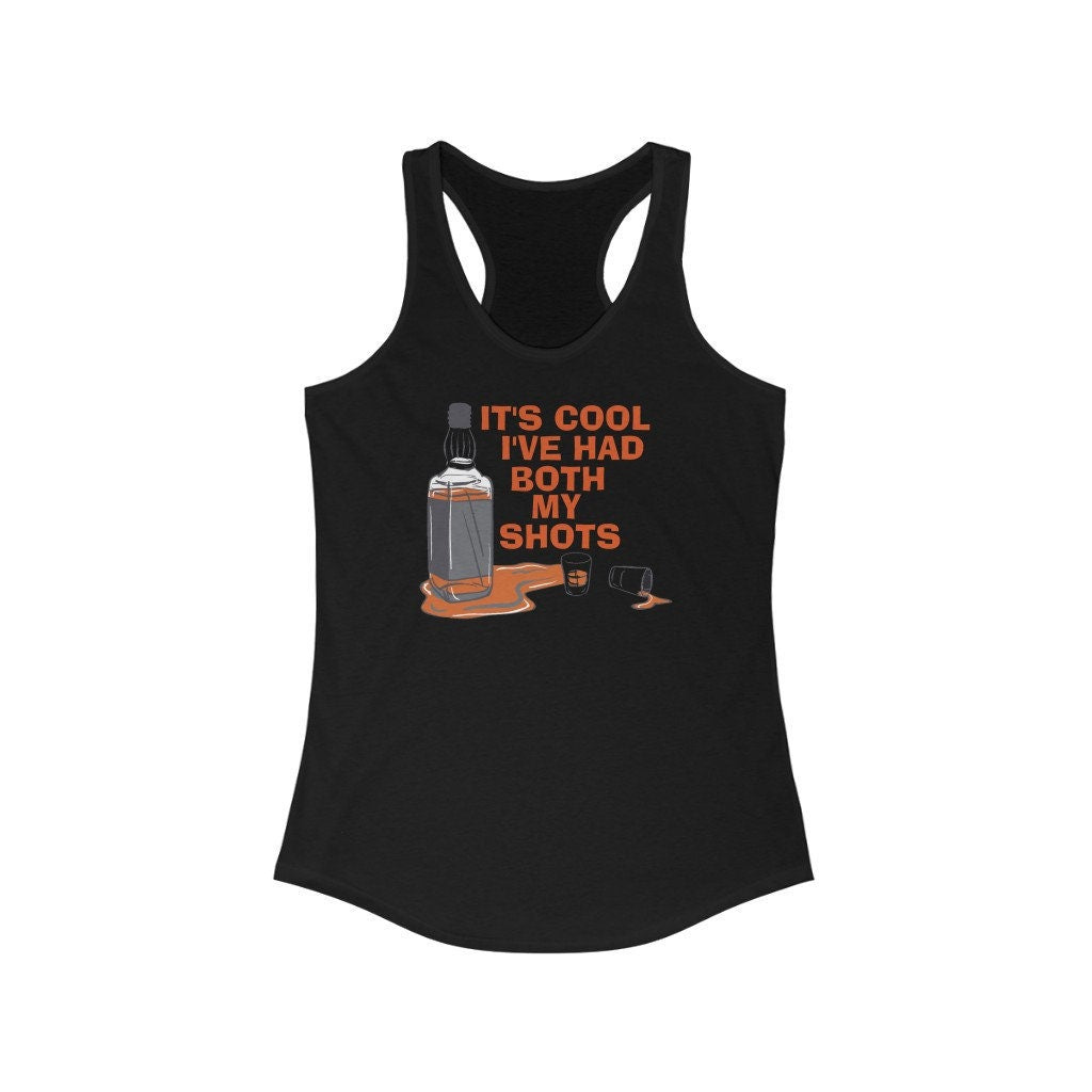 It's cool, i've had both my shots women's ideal racerback tank