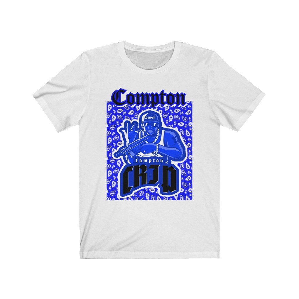 Compton crip bandana short sleeve tee