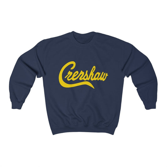 Crenshaw Yellow Graphic Heavy Blend Crewneck Sweatshirt